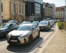 Korek na Kazimierza Wielkiego w poniedziałkowe popołudnie