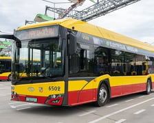Jest ich w MPK Wrocław tylko siedem, ale są bardzo charakterystyczne. Dobra stylistyka to znak rozpoznawczy Solaris Bus & Coach. Na zdjęciu Solaris Urbino 12 Electric