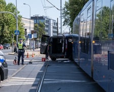 Wypadek tramwaju z samochodem na skrzyżowaniu Toruńska/Brucknera/Kwidzyńska, 2.08.2026 r.