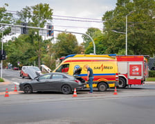 <p>Wypadek na skrzyżowaniu Reymonta i Kleczkowskiej, 06.08.2026</p>