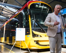 <p>Pierwszy dzień test&oacute;w tramwaju Hyundai Rotem 141N. Wrocław, 14.08.2026</p>