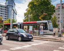 <p>W czerwcu we Wrocławiu testowany był tramwaj Skoda 52T</p>