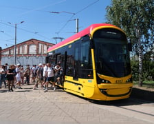 <p>W sierpniu we Wrocławiu testowany był tramwaj Hyundai Rotem 141N</p>