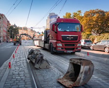 Remont ulicy Pomorskiej (zdjęcie z 28 września 2026 r.)