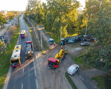 Wykolejenie tramwaju na pętli Krzyki, 29.09.2026 r.