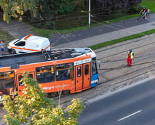 Wykolejenie tramwaju na pętli Krzyki, 29.09.2026 r.