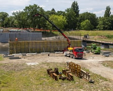 Trwa budowa nowych mostów Chrobrego