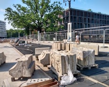 Pod koniec czerwca na most Pomorski Południowy powróciło osiem maszkaronów