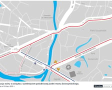 Mapa objazdów od 16 lipca