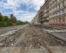 Trwa wielki remont ul. Pomorskiej i pl. Staszica na Nadodrzu