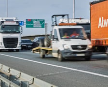 Korek na Autostradowej Obwodnicy Wrocławia