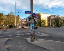 Na zdjęciu budowa drogi rowerowej wzdłuż ul. Sądowej, na odcinku od pl. Legionów do Promenady Staromiejskiej