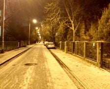 <p>Pierwszy śnieg tej zimy we Wrocławiu</p>