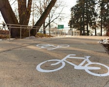 Łącznik rowerowo-pieszy pomiędzy mostem Grunwaldzkim a bulwarem Kaczyńskich