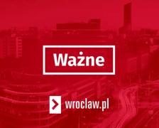 czerwona plansza z napisem "ważne"