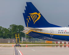 Ryanair na wrocławskim lotnisku.