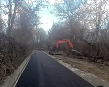 Styczeń tego roku - budowa promenady na odcinku Śliwkowa-Ziębicka.