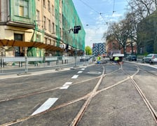 Końcówka remontu skrzyżowania ulicy Małachowskiego z Pułaskiego.