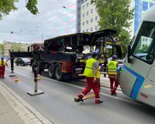 W okolicach dworca świebodzkiego zderzyły się dwa tramwaje. Spowodowało to duże utrudnienia w ruchu.