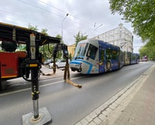 W okolicach dworca świebodzkiego zderzyły się dwa tramwaje. Spowodowało to duże utrudnienia w ruchu.