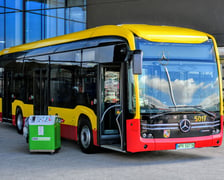 Prezentacja Mercedsesa-Benz eCitaro podczas podpisywania umowy na zakup w marcu minionego roku.