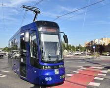 Jazda próbna tramwaju na Nowy Dwór. Testowano torowisko w ul. Rogowskiej oraz nową pętlę.