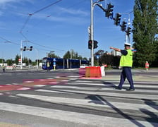 Jazda próbna tramwaju na Nowy Dwór. Testowano torowisko w ul. Rogowskiej oraz nową pętlę.