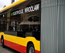 Prezentacja pierwszego elektrycznego autobusu zakupionego przez MPK Wrocław.