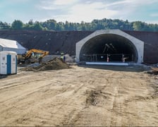 Prace na budowie tuneli na trasie S3 z Wrocławia do Pragi