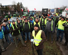 Strajk rolników - Wrocław - 12 lutego - al. Jana III Sobieskiego