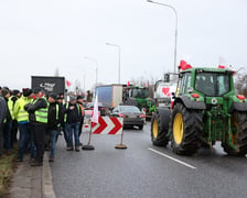 Strajk rolników - Wrocław - 12 lutego - al. Jana III Sobieskiego