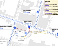 <p>Mapa przedstawia zmiany, kt&oacute;re będą obowiązywać w rejonie przystanku Dworzec Głowny przy ul. Peronowej.&nbsp;</p>