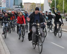 Przejazd Masy Krytycznej przez Wrocław, piątek 26 kwietnia 2024