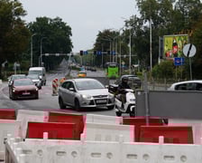 Południowy most Jagielloński zamknięty dla ruchu na czas remontu. Wdrożono zastępczą organizację ruchu. Wrocław, 4.08.2024