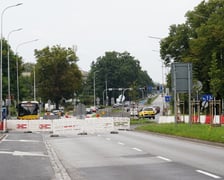 Południowy most Jagielloński zamknięty dla ruchu na czas remontu. Wdrożono zastępczą organizację ruchu. Wrocław, 4.08.2024