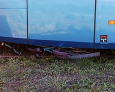 Ulica Popowicka - miejsce tragicznego wypadku, w którym pod kołami tramwaju zginął rowerzysta