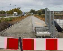 Droga rowerowa na Awicenny - budowa została chwilowo wstrzymana