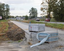 Droga rowerowa na Awicenny - budowa została chwilowo wstrzymana
