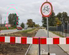 Droga rowerowa na Awicenny - budowa została chwilowo wstrzymana