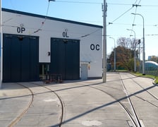 Przebudowana Zajezdnia Tramwajowa "Borek". Powstała m.in. hala do obsługi tramwajów, magazyn, nowe torowiska, a także ekran dźwiękochłonny