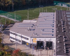 Przebudowana zajezdnia Borek z lotu ptaka