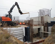 Budowa przystanku kolejowego Oława Zachodnia