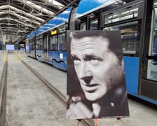 Uroczystość nadania imienia Marka Hłaski wrocławskiemu tramwajowi, 22 listopada 2024