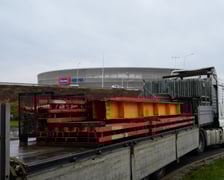 Prace remontowe na przystanku Tarczyński Arena, 29.11.2024
