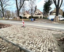 Ulica Olszewskiego na odcinku od Gersona do Bacciarellego skończona. Zdjęcie z 18 grudnia. Trwać będą tu jeszcze prace, ale już poza jezdnią