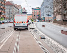 <p>Remont torowiska na ul. Kołłątaja we Wrocławiu, 01.02.2025</p>
