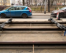 Remont torowiska na Podwalu