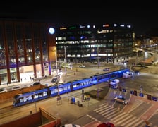 Zderzenie dwóch tramwajów na placu Dominikańskim we Wrocławiu