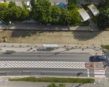 Remont torowiska na ulicy Kosmonautów