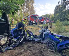 Wypadek na DK25 koło Oleśnicy